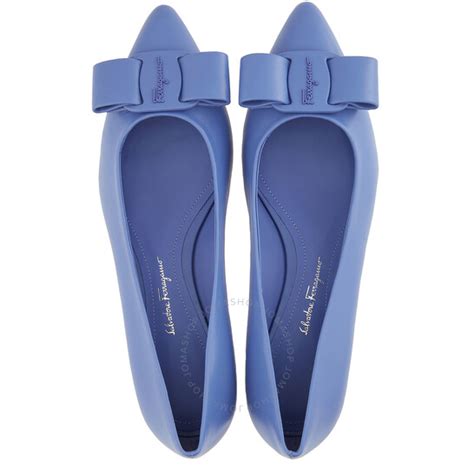 salvatore ferragamo viva flats.